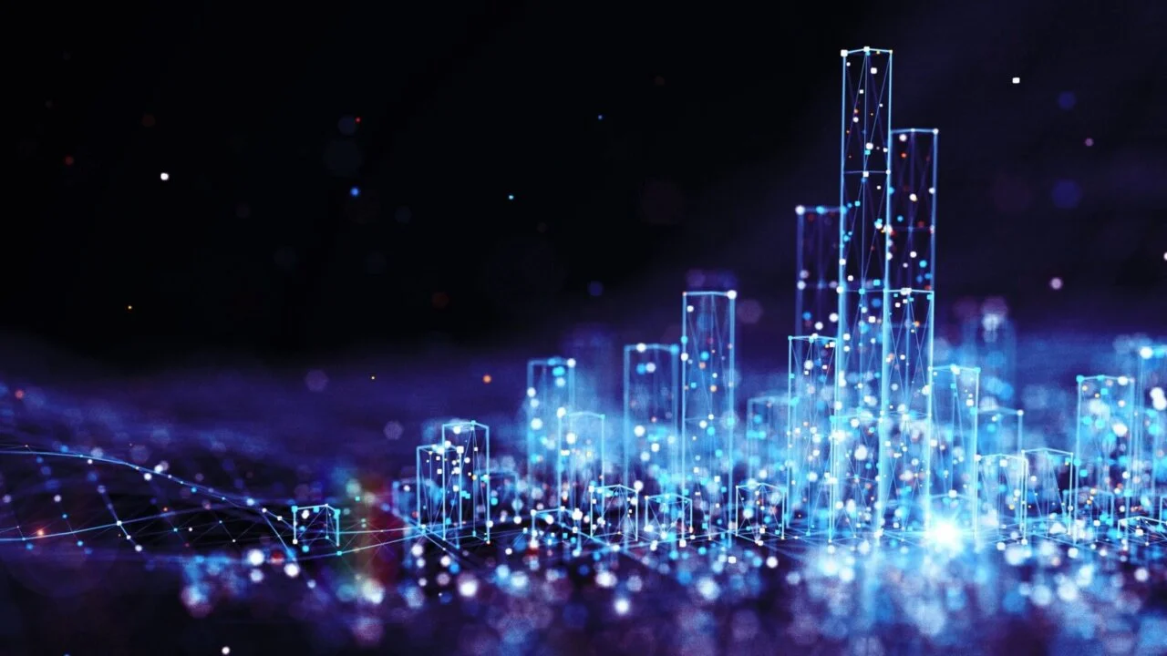 3D render city