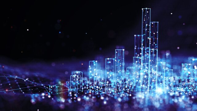 3D render city